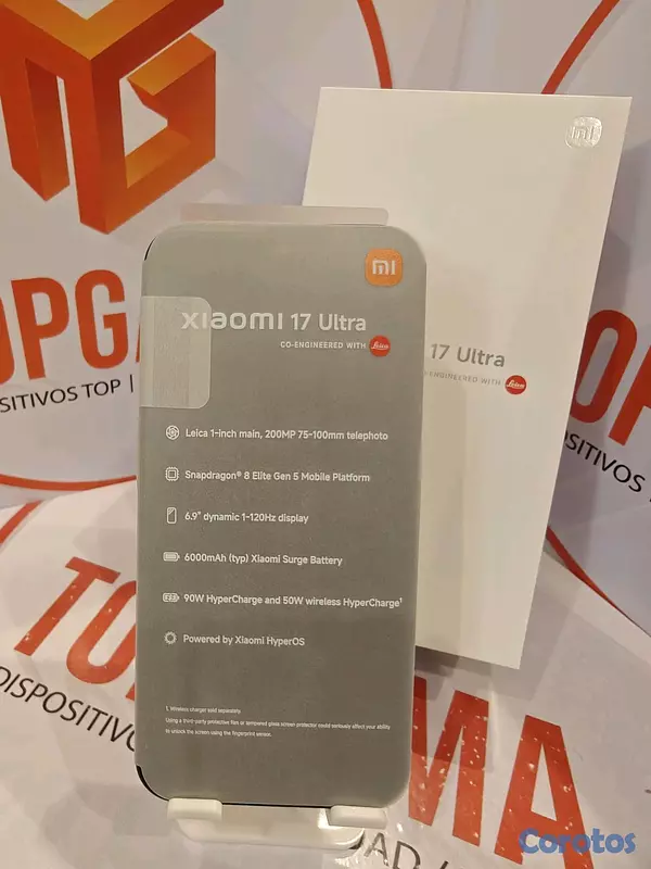 celulares y tabletas - XIAOMI 17 ULTRA 5G, 16GB RAM 512GB ROM 4