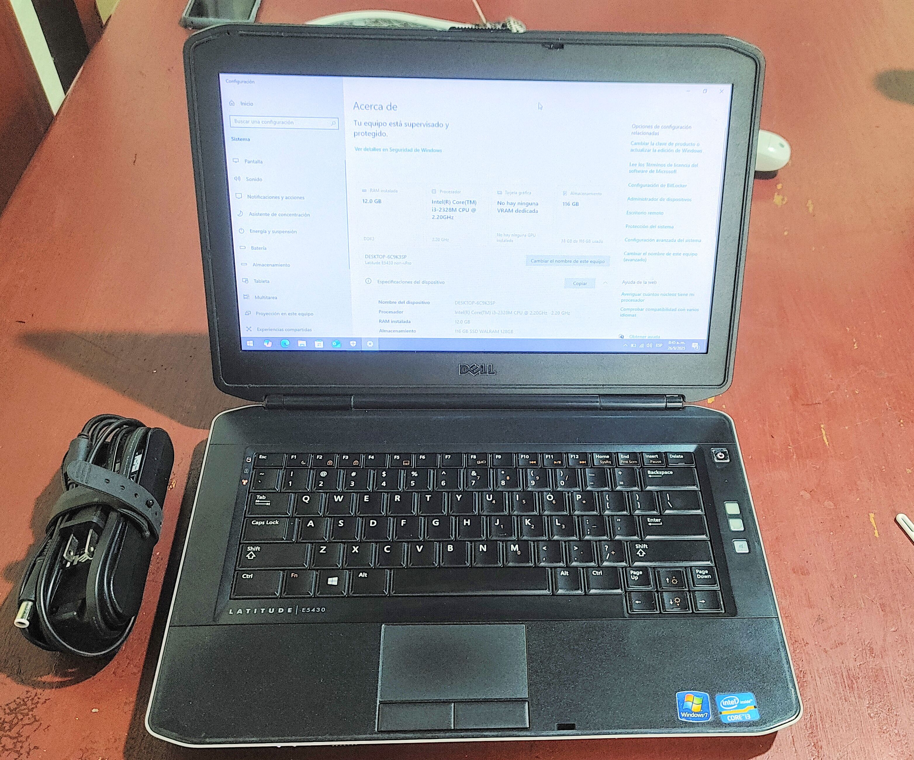 computadoras y laptops - Laptop Dell | 12 RAM | 128 SSD | Lista Para Usar 1