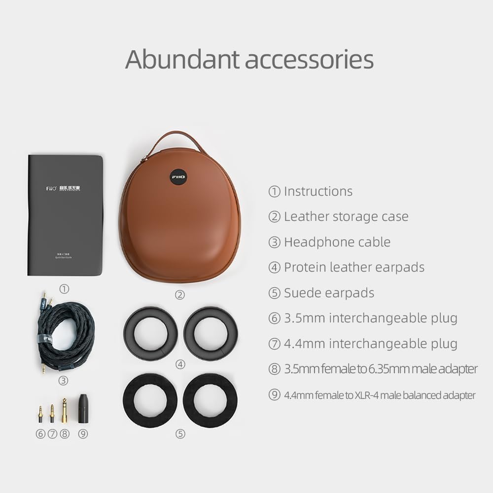 camaras y audio - Fiio FT3 (350 Ohms) Auriculares Over Ear Open Back 5
