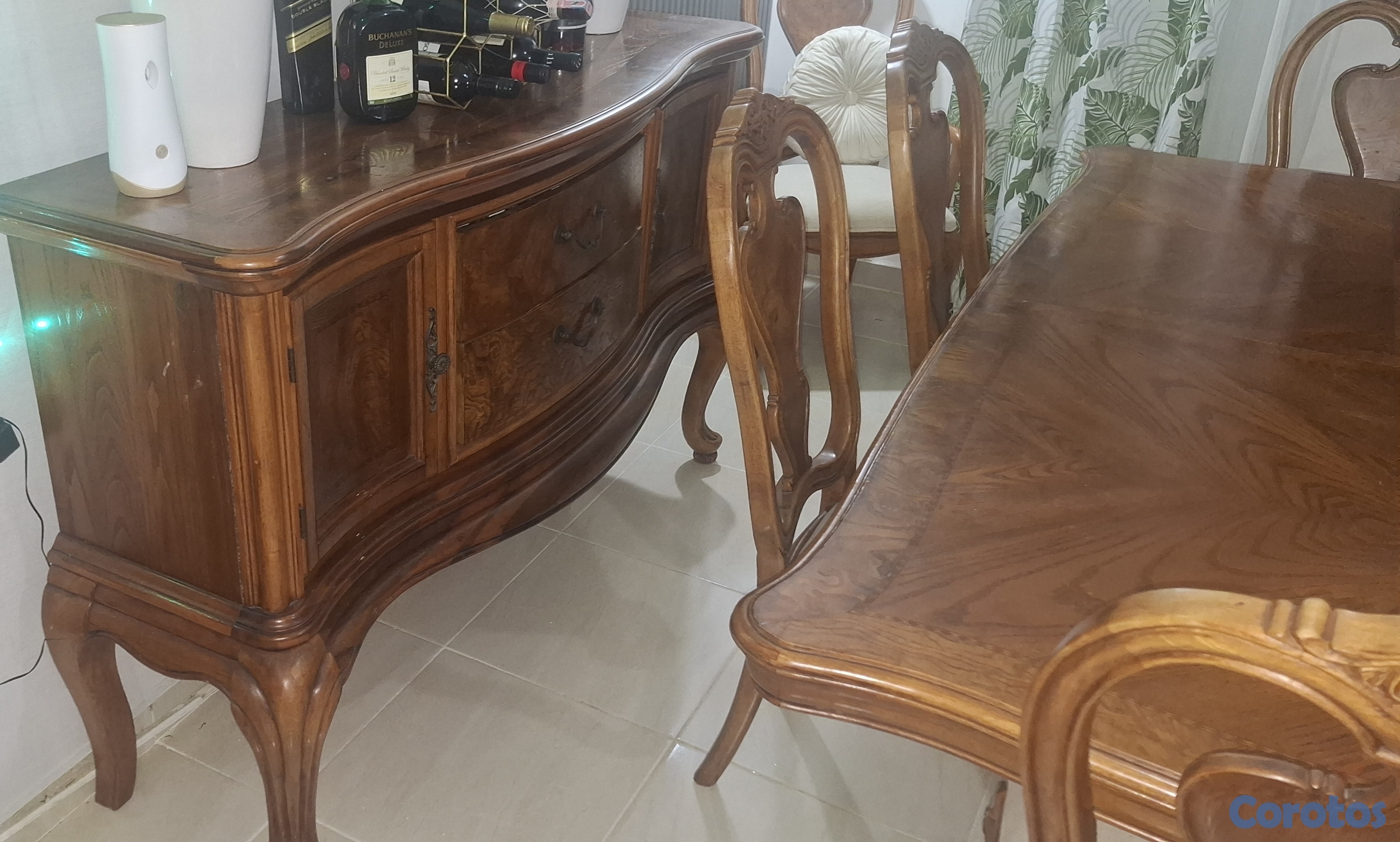 muebles y colchones - Comedor de 8 sillas 2