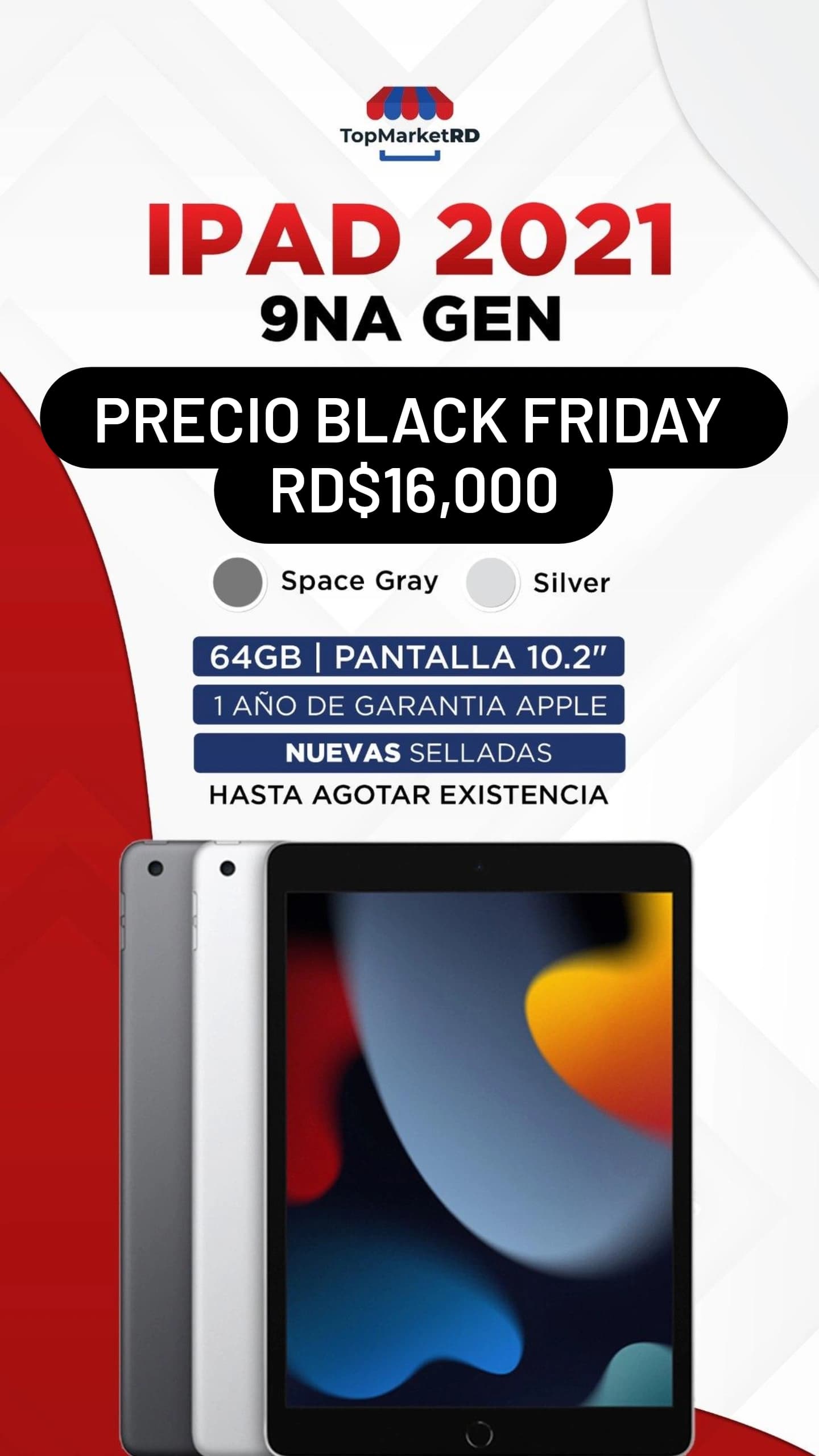 celulares y tabletas - IPAD 2021 9NA 