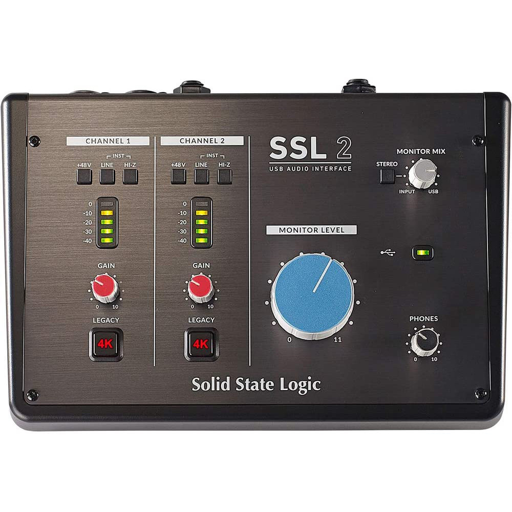 SSL-2 Slate Digital Tarjeta de Sonido USB Tipo C