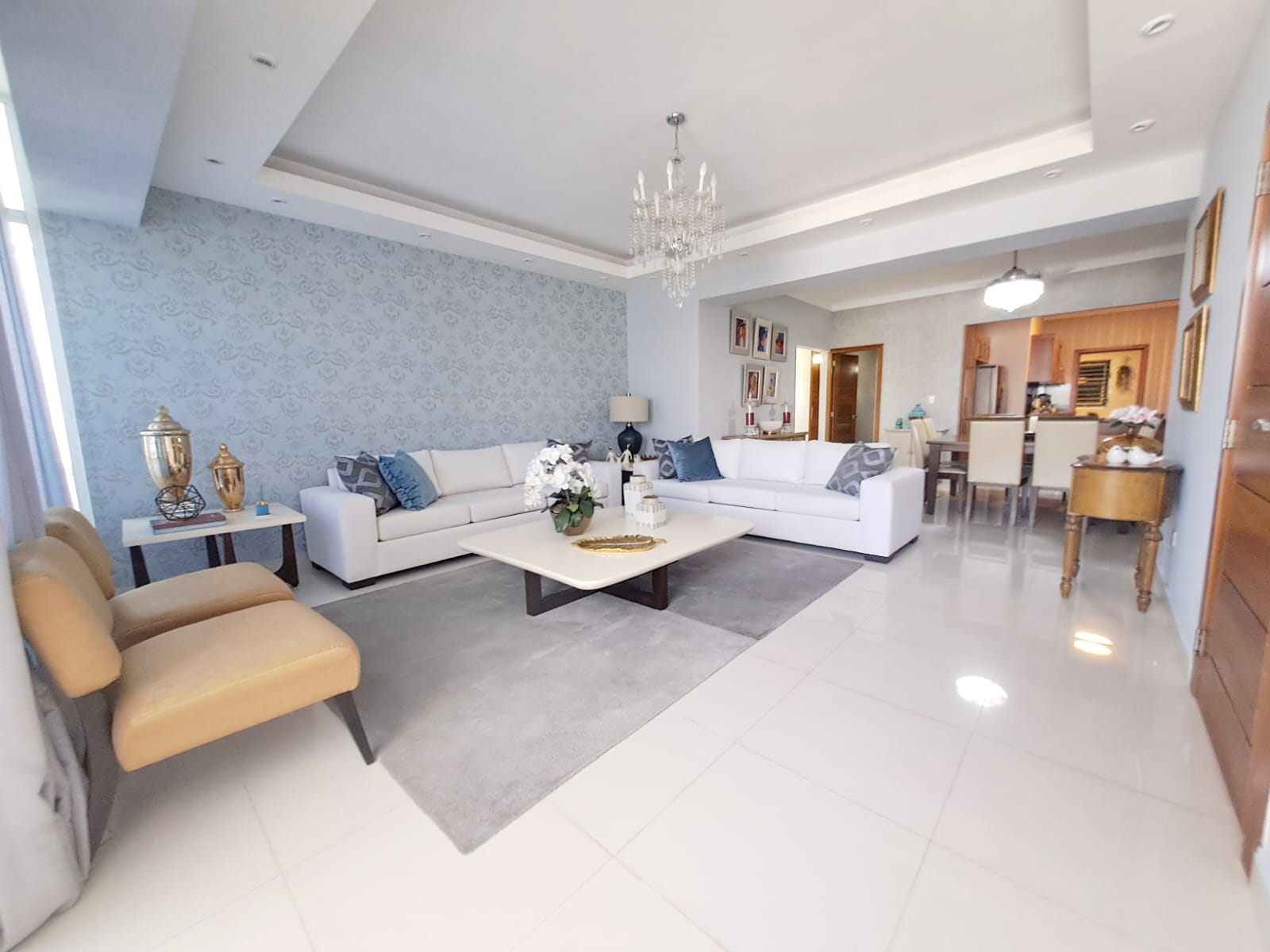 apartamentos - Alquilo apto amueblado en sector Los Cacicazgos