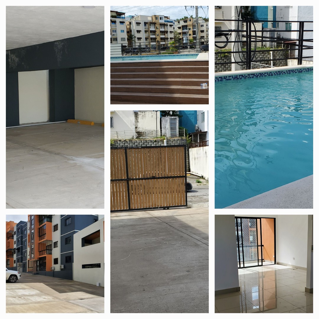 apartamentos - Alquilo apartamento de 3 habs, 3 baños
  con piscina  en Santo Domingo Norte