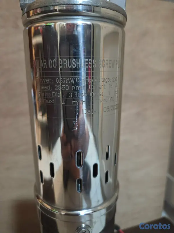 herramientas, jardines y exterior - Vendo bomba de agua solar sumergible 6