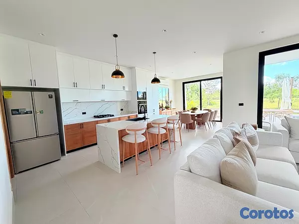 casas vacacionales y villas - venta de Villa de lujo con piscina y playa cerca en playa nueva Romana amueblada 15