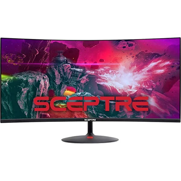 computadoras y laptops - MONITOR CURVO ECEPTRE 35 PULGADAS C35 / SIN BORDES
