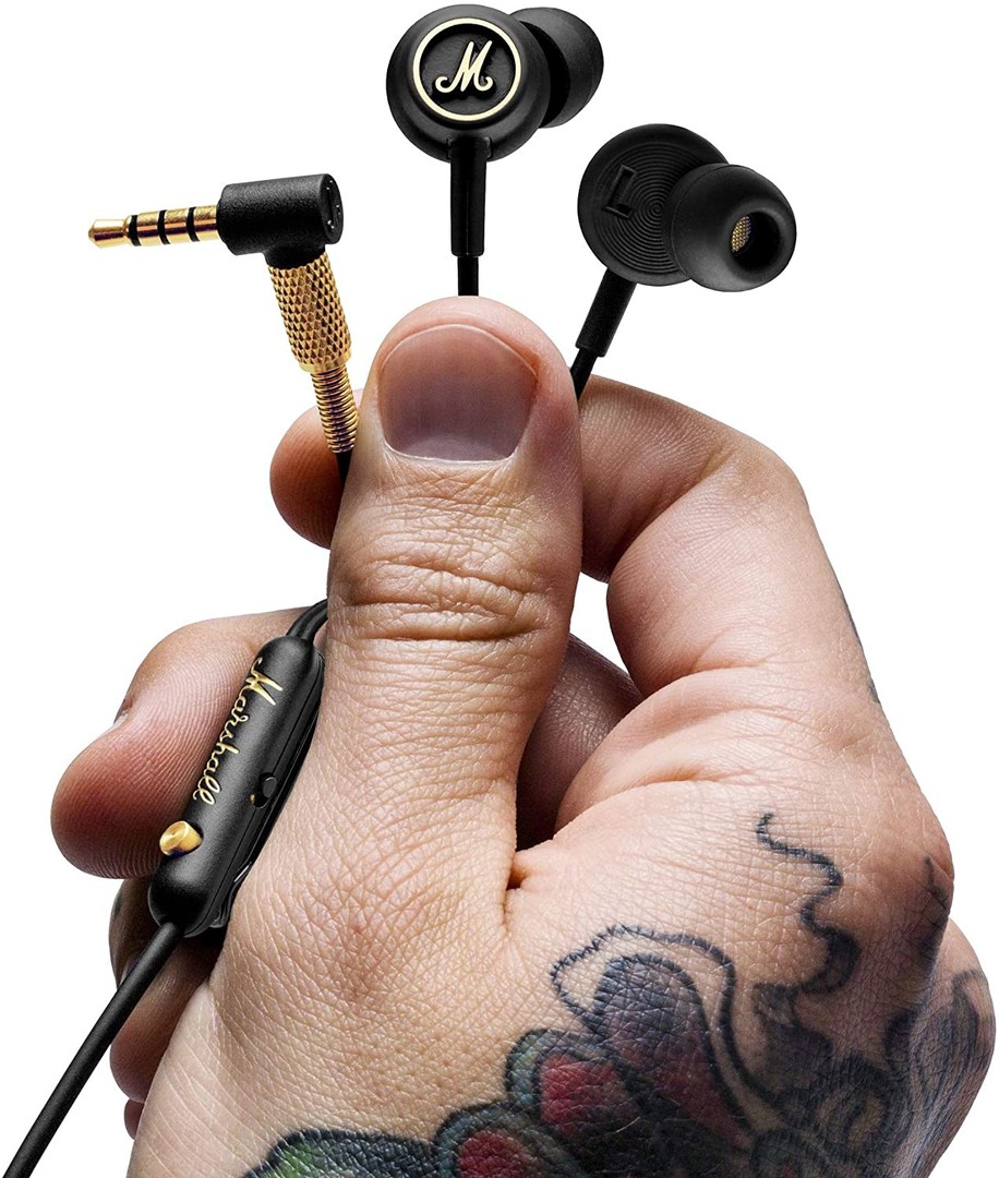 camaras y audio - Marshall Mode EQ - Audífonos in ear jack 3.5mm - con mic y equalizador integrado