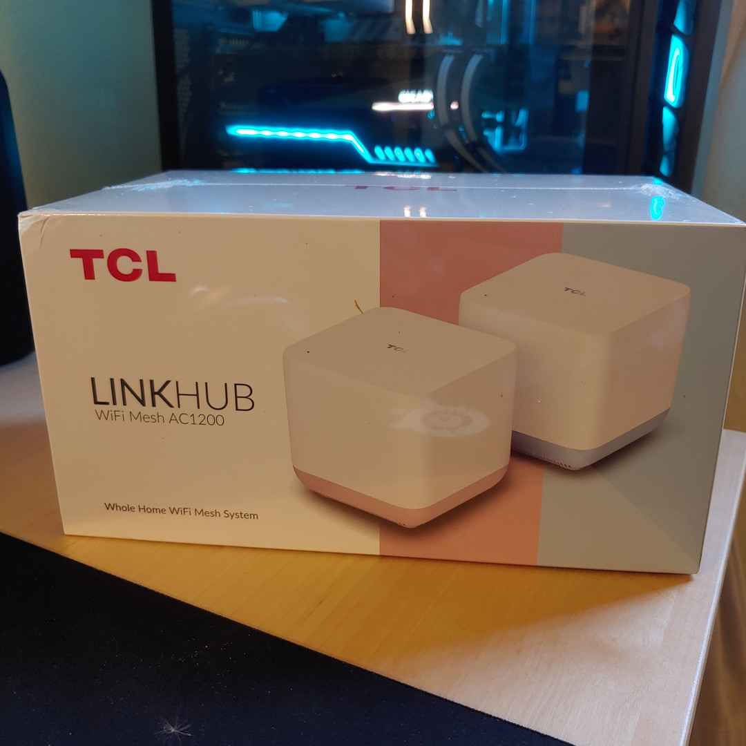 computadoras y laptops - Router WiFi Mesh AC1200 TCL LINKHUB (Pack de 2)