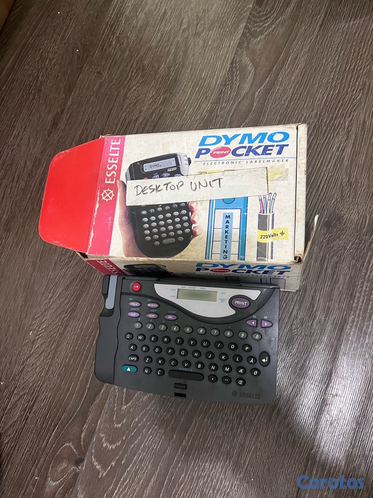 articulos de oficina - dymo pocket para creación de sticker y etiquetas para clasificar  2