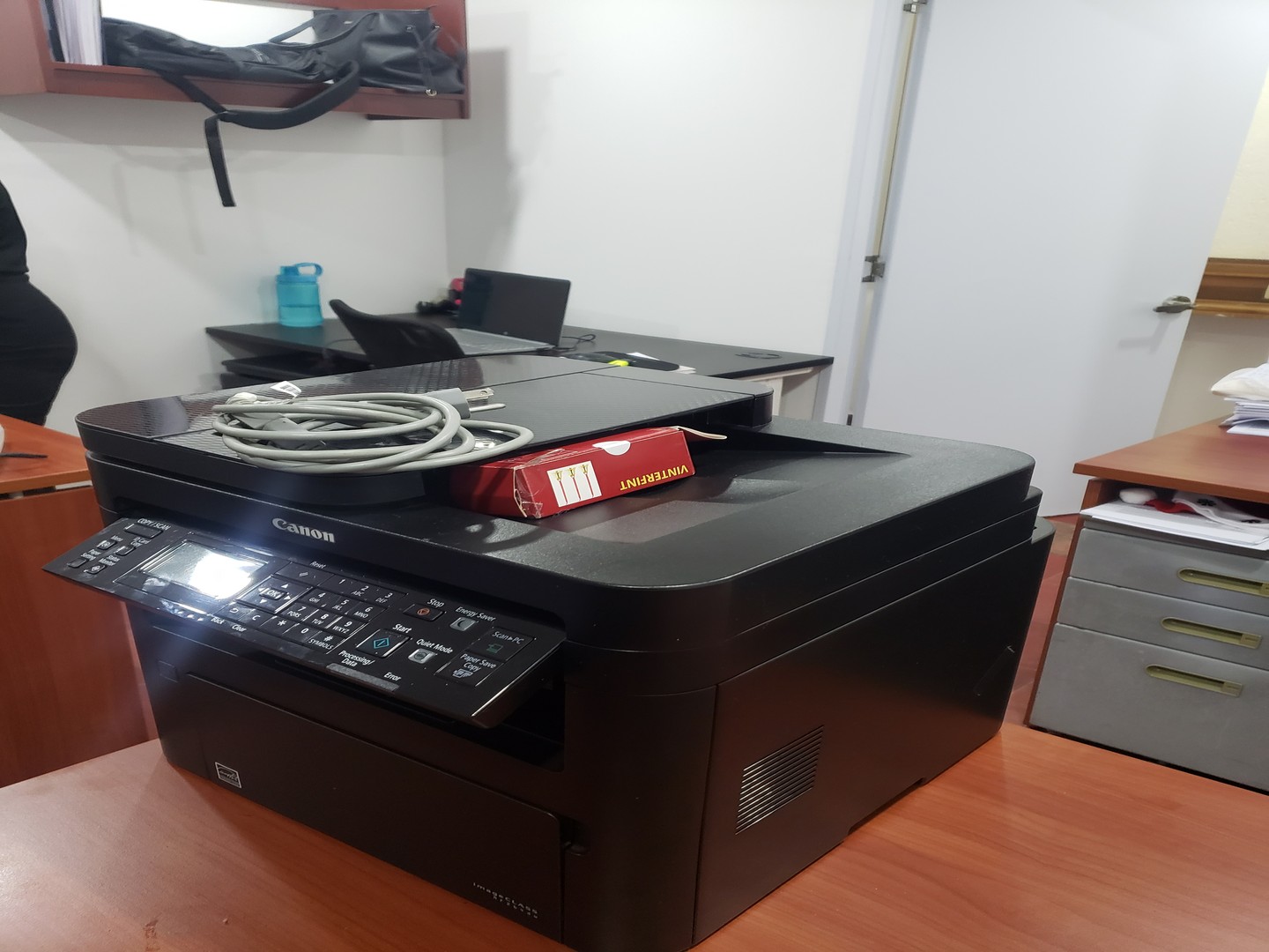 impresoras y scanners - Impresora Canon mff wd 264 multifuncional casi nueva con tonner nuevo incluido 0