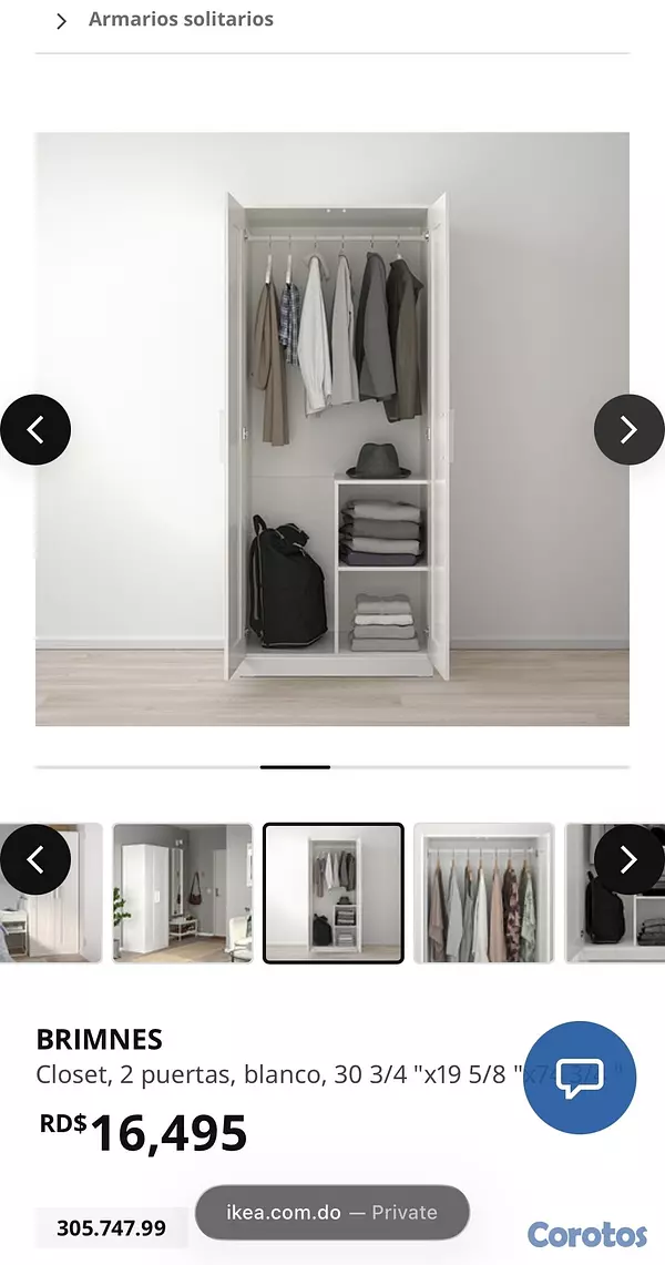 muebles y colchones - Vendo armario ikea 2