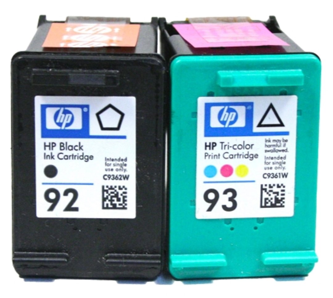 impresoras y scanners - CARTUCHO HP 92 NEGRO 93 A COLOR totalmente originales 1