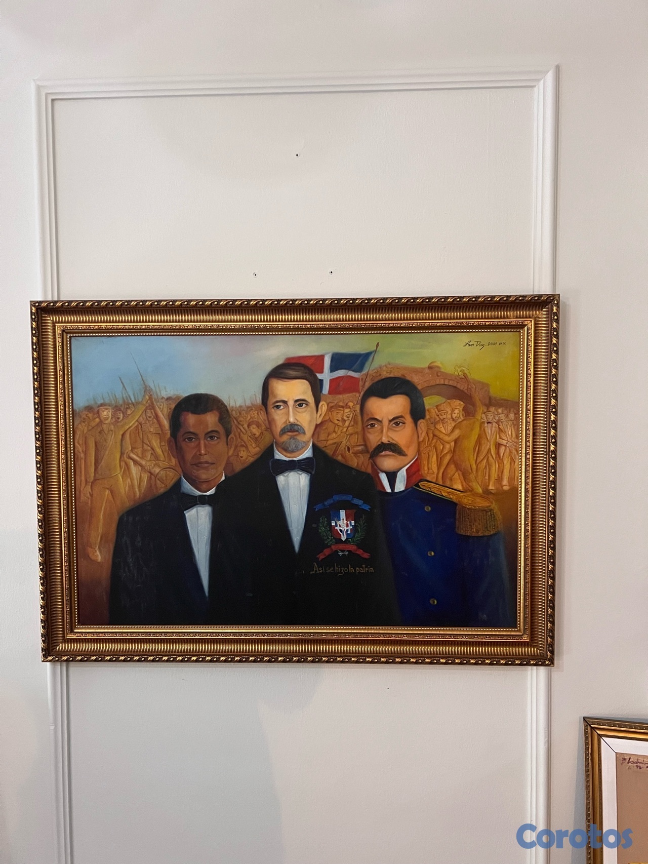 arte y antigüedades - cuadro de Lan Díaz 2001 1