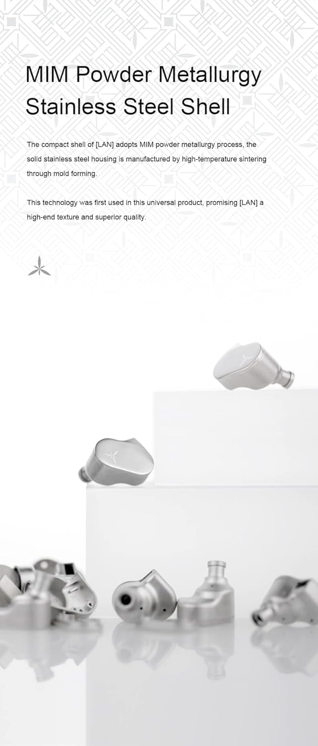 camaras y audio - Auriculares IEM Moondrop Lan Driver Dinámico 10mm 7