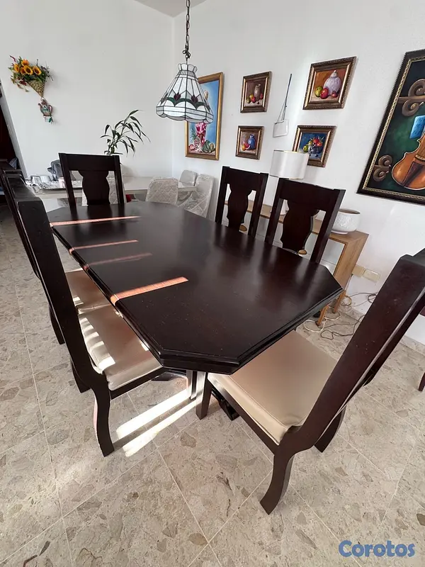 muebles y colchones - Comer de 6 sillas 4