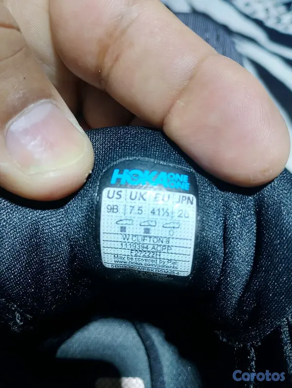 zapatos unisex - tenis hokka size 7.5 nuevos  4
