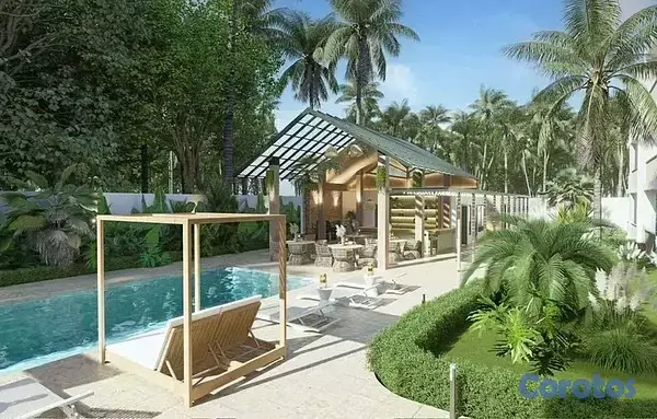 casas vacacionales y villas - Las Terrenas,Playa las ballenas - Villas de 3 habitaciones  9