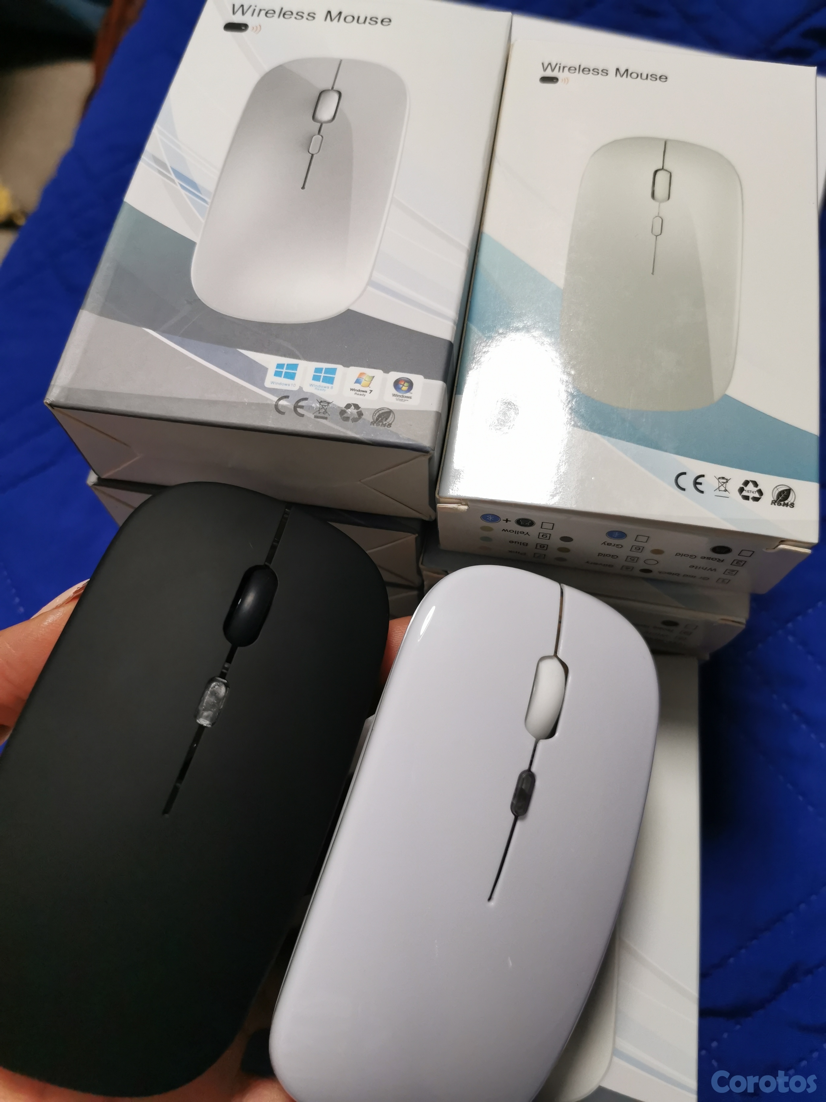 computadoras y laptops - Mause inalambrico, modernos, estético.  4