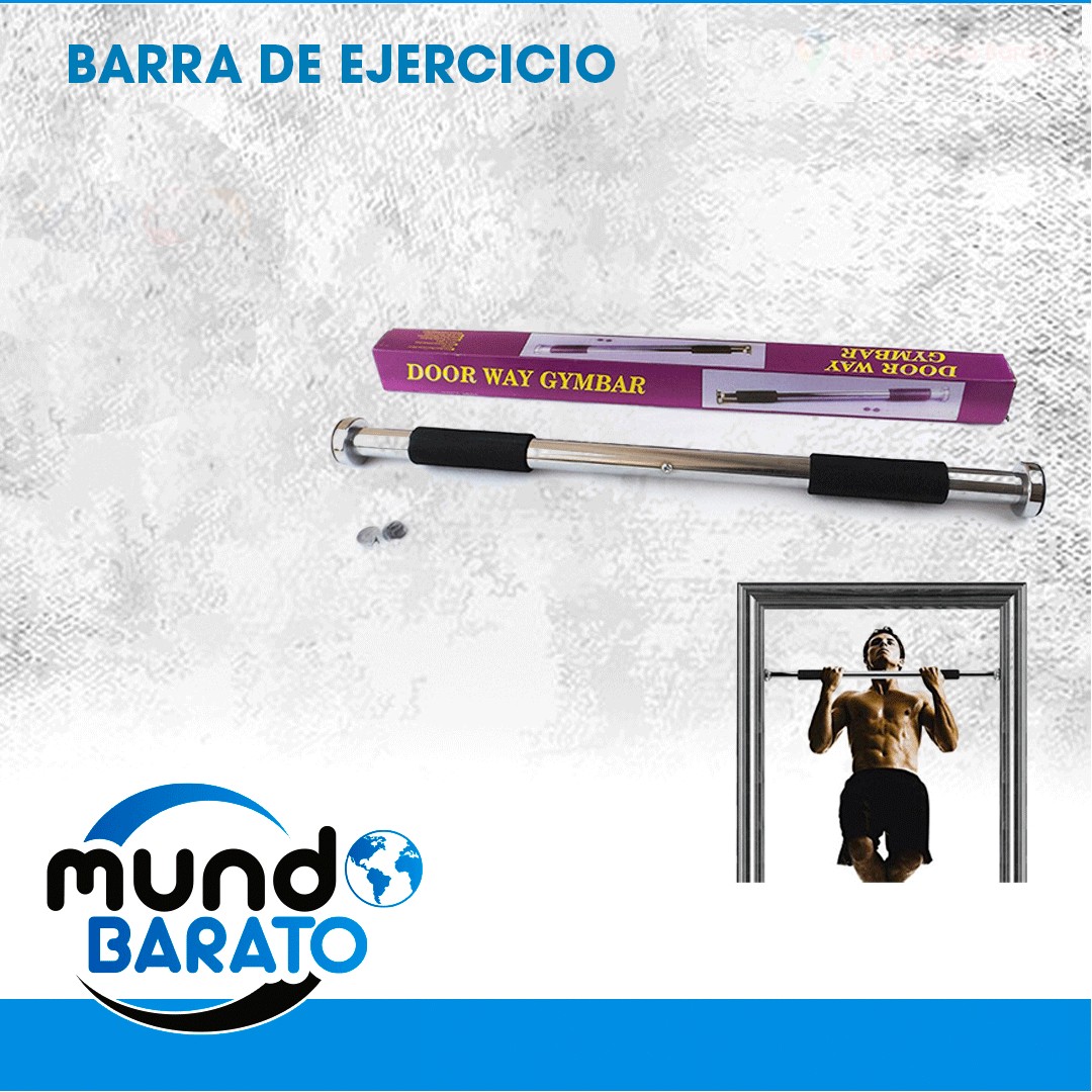 Artículos Deportivos - Barra de ejercicio extensibles para puertas barra de dominadas