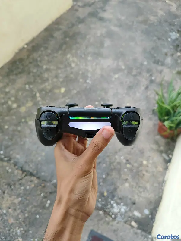 consolas y videojuegos - OFERTA Controlador inalámbrico iluminado GamingBoy para PS4/PC, Moviles Negro 5
