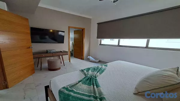 apartamentos - Apartamento amueblado de 1 habitación en Naco en Alquiler 6