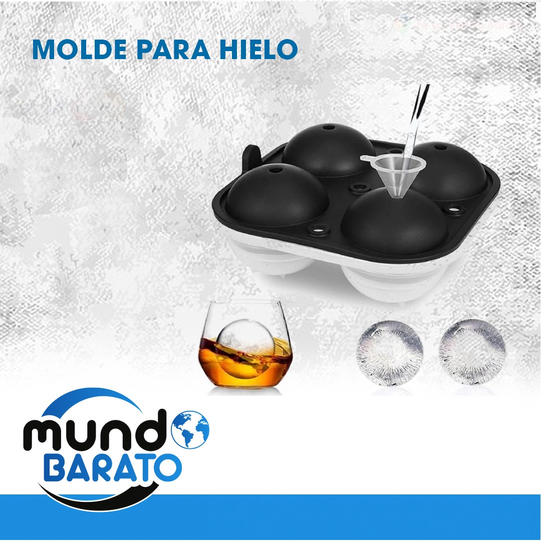 cocina - Molde de Silicón para esferas de hielo hielera 1