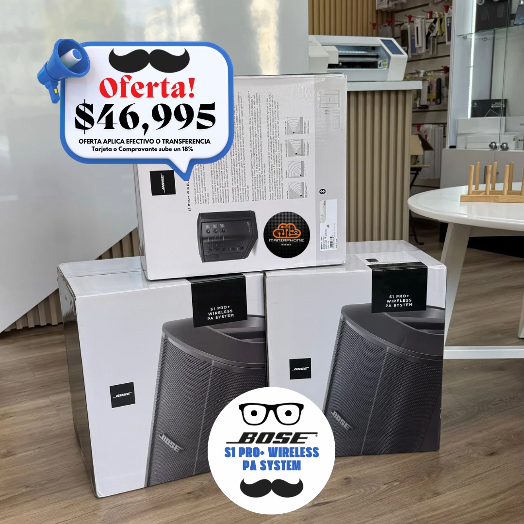 camaras y audio - Altavoz Bose S1 Pro+ Plus Nuevos Sellados  1
