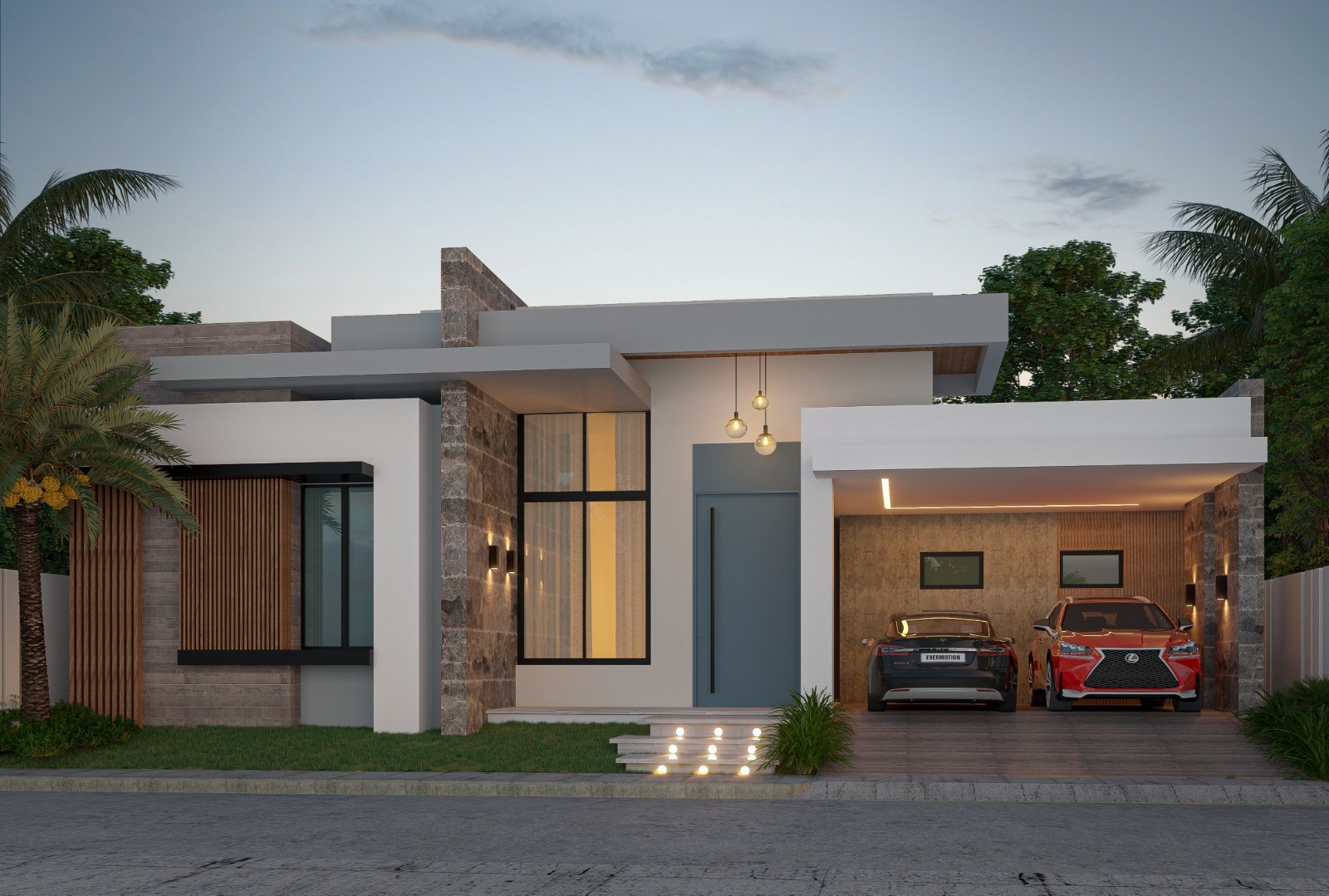 casas - Exquisitas Casas de 1 Nivel en Proyecto Cerrado, Llanos de Gurabo 1