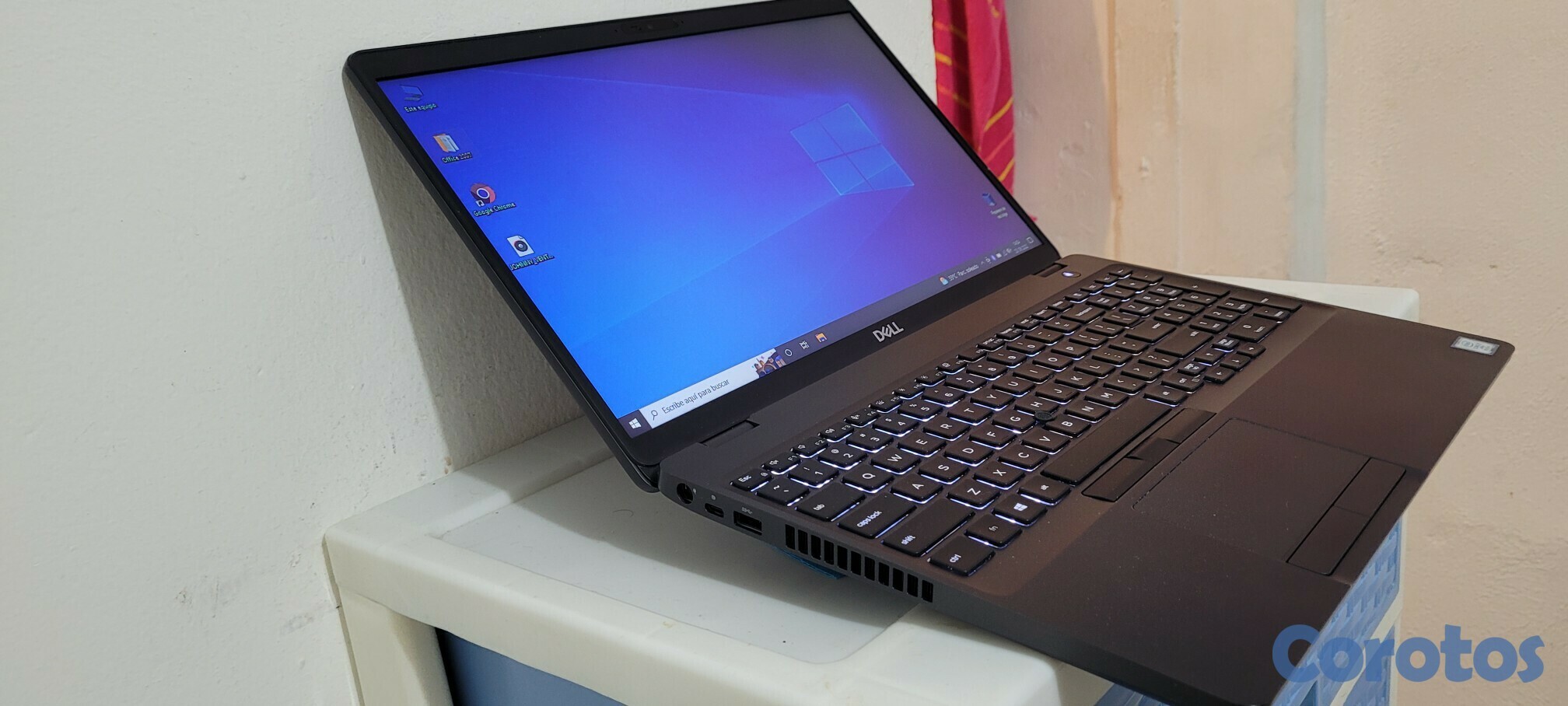 computadoras y laptops - Dell 5500 17 Pulg Core i5 8va Gen Ram 8gb ddr4 Disco m2 1000gb SSD Full 2