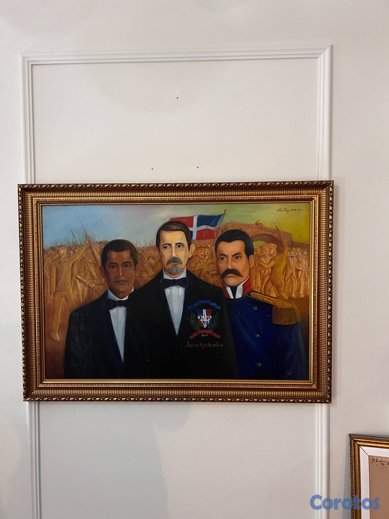 arte y antigüedades - cuadro de Lan Díaz 2001 2