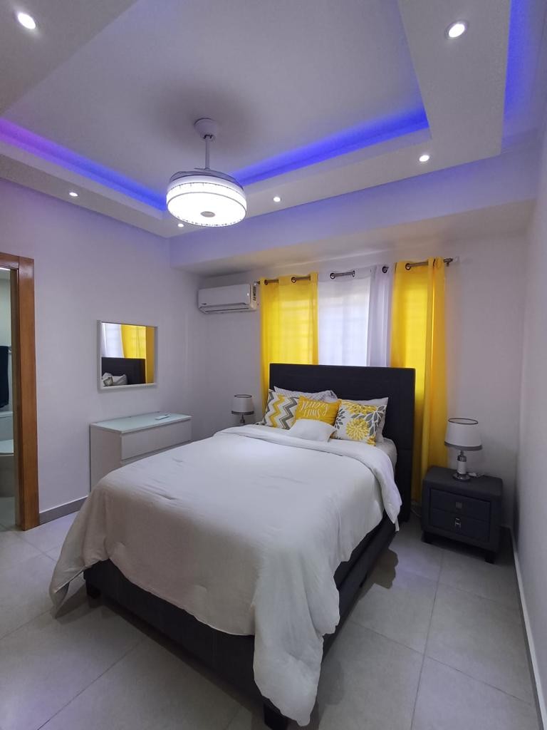 apartamentos - Alquiler Apartamento Amueblado de 2 Habitaciones, Mirador Sur, Santo Domingo 7
