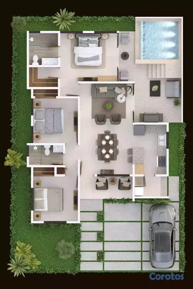 casas vacacionales y villas - Primaveral Residence III – Villas en Punta Cana 4