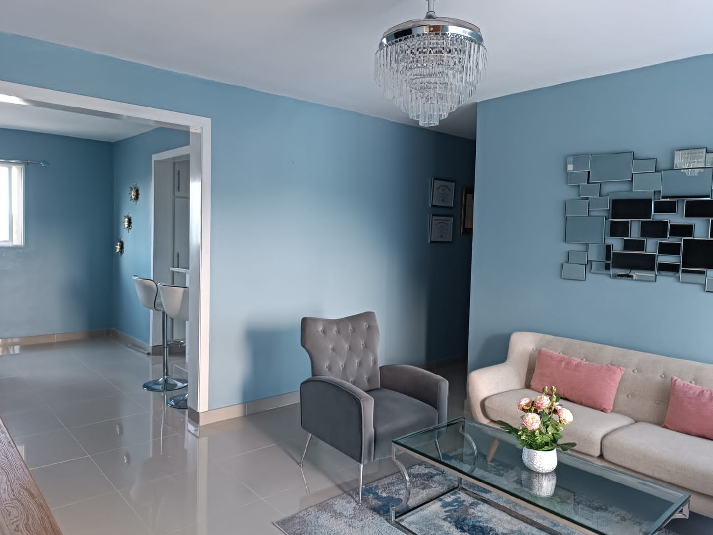 apartamentos - Se Vende 3er Nivel con Vista en Ortega, Moca  4