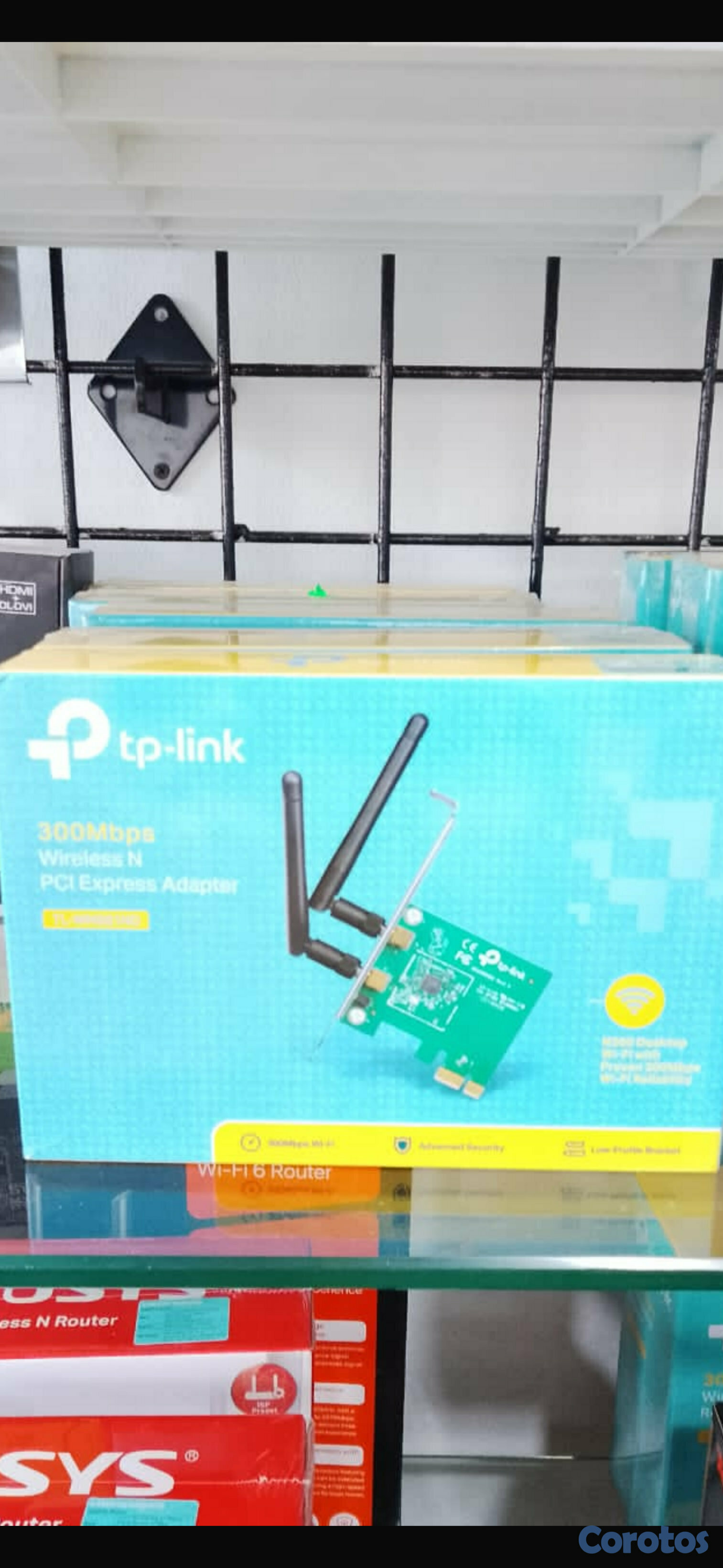 otros electronicos - TP-Link 300Mbps Wireless N PCI Express Adapter (TL-WN881ND) 2