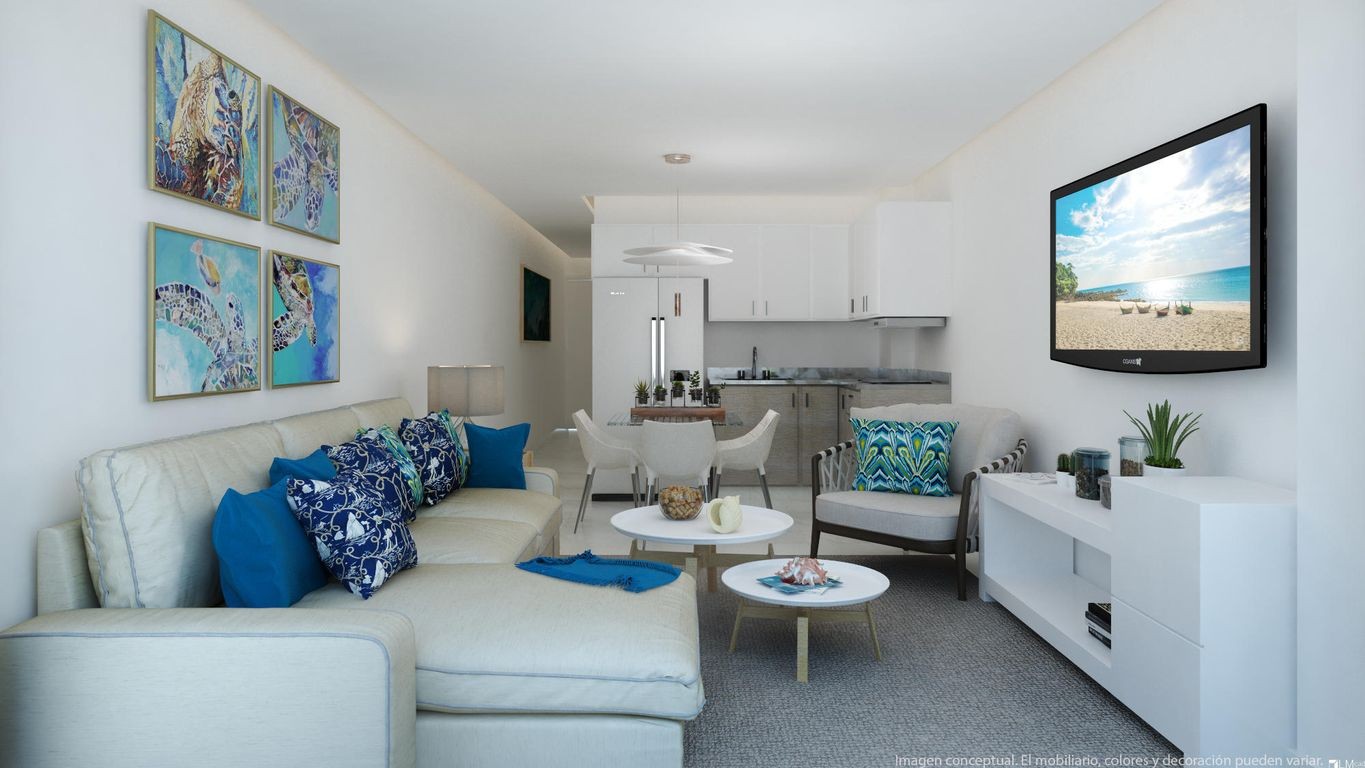 apartamentos - Apartamento en venta con areas comunales para el disfrute de la familia  3