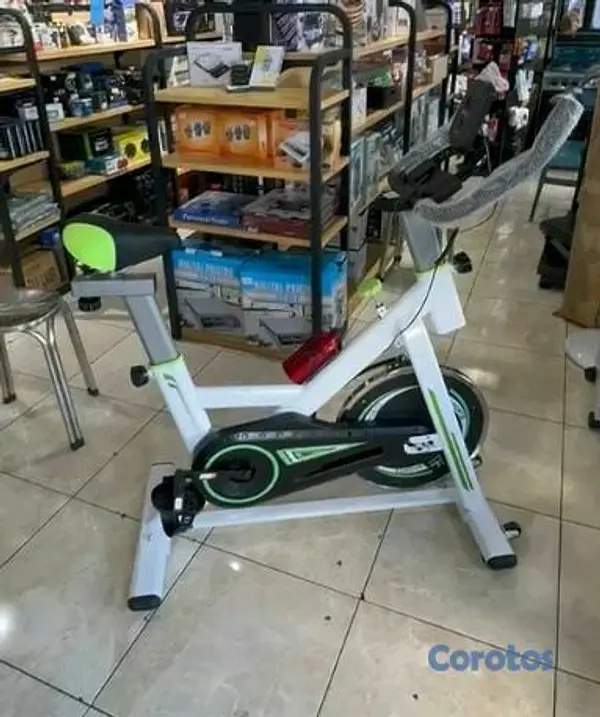 Artículos Deportivos - BICICLETA ESTÁTICA REFORZADA PARA GIMNASIO EN CASA  2