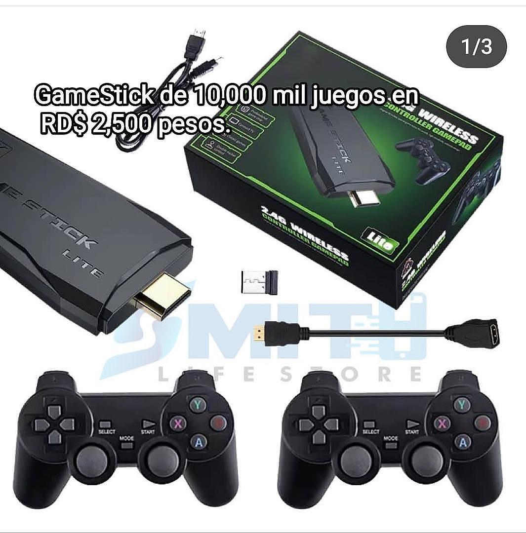 otros electronicos - **Game Stick 10 mil Juegos** 