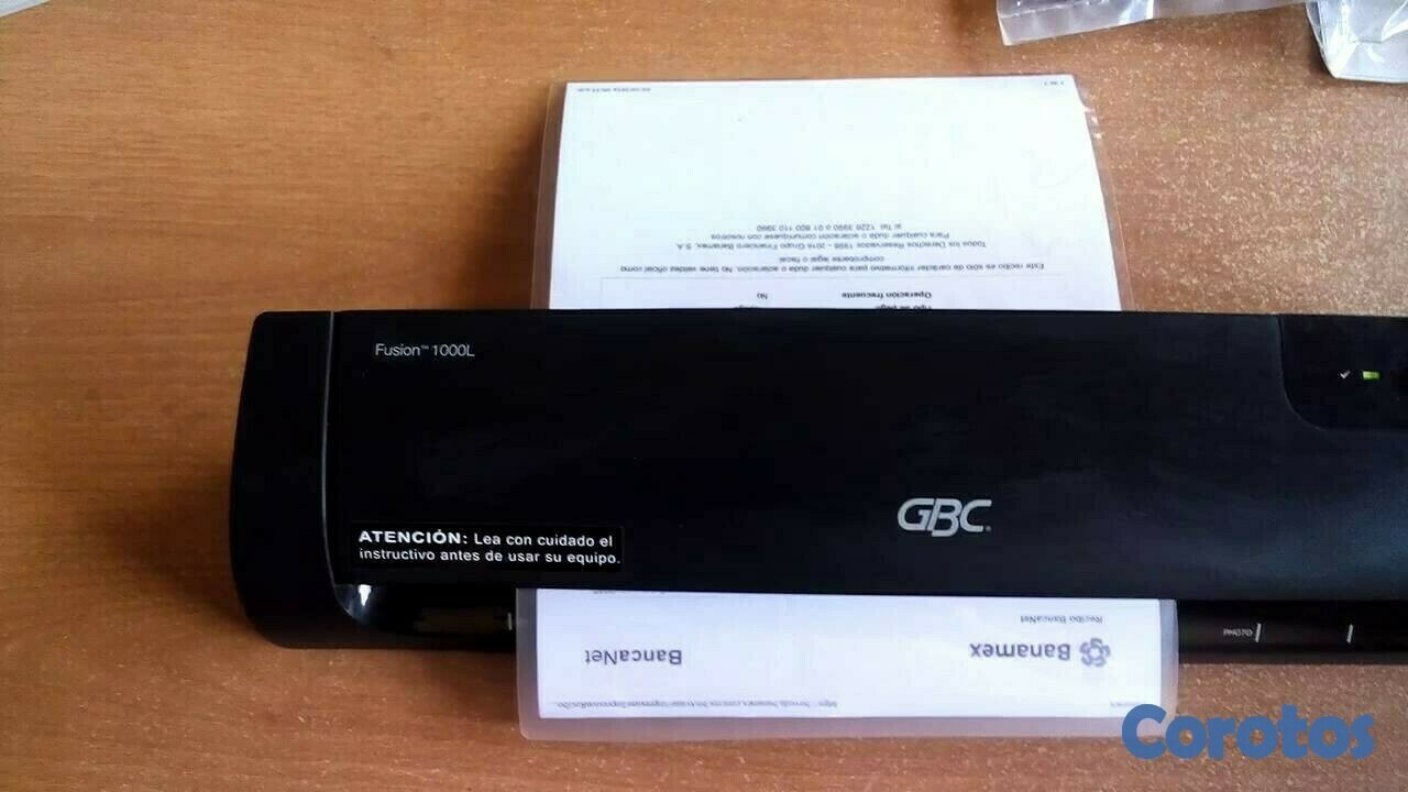 impresoras y scanners - PLASTIFICADORA PROFESIONAL GBC FUSION 3100L PLASTIFICA LAMINAS ,3 5,7 3