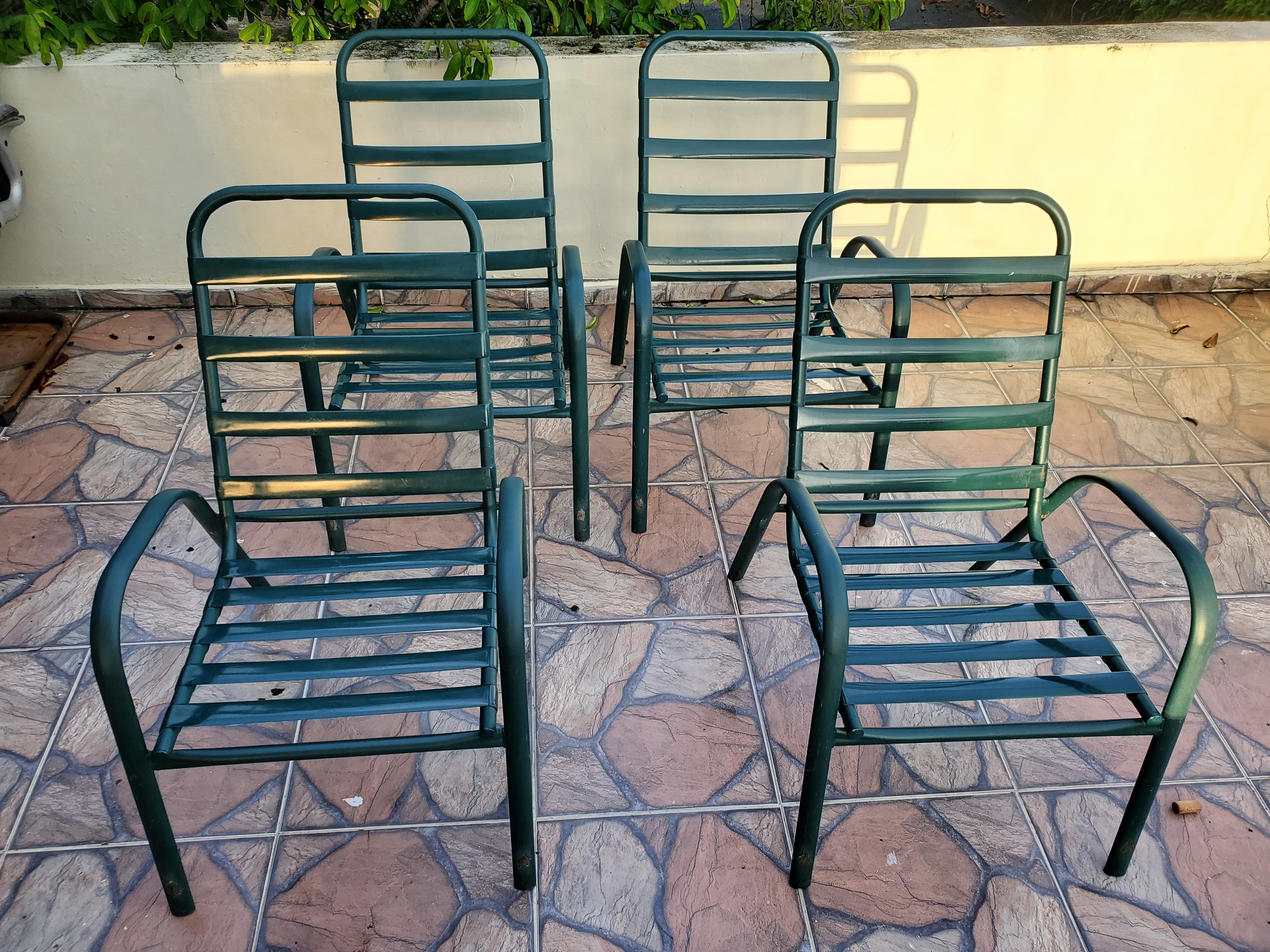 muebles y colchones - Juego sillas en hierro y gomas
calidad es calidad