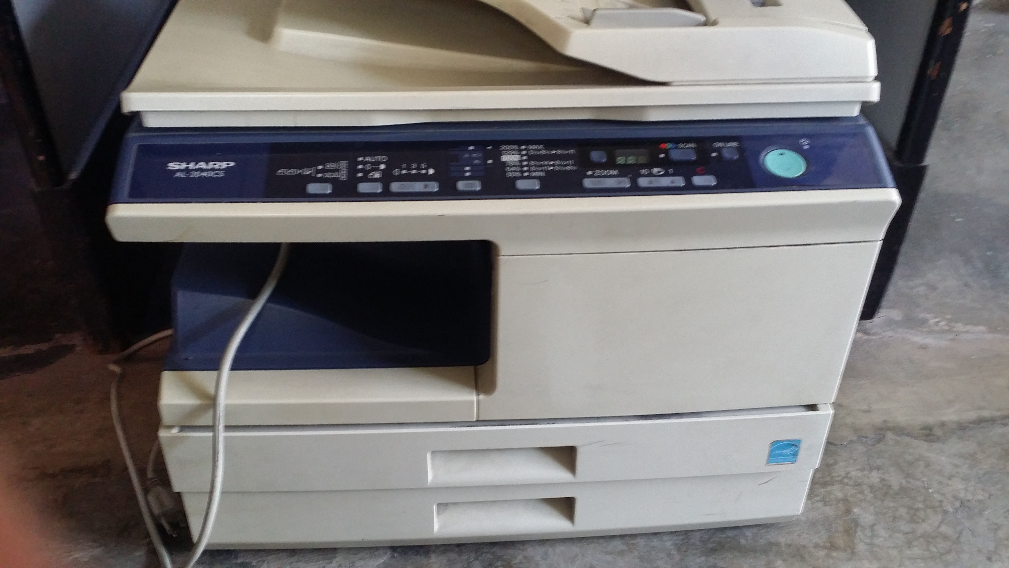 impresoras y scanners - Copiadora e impresora SHARP  AL-2040 CS, usada 