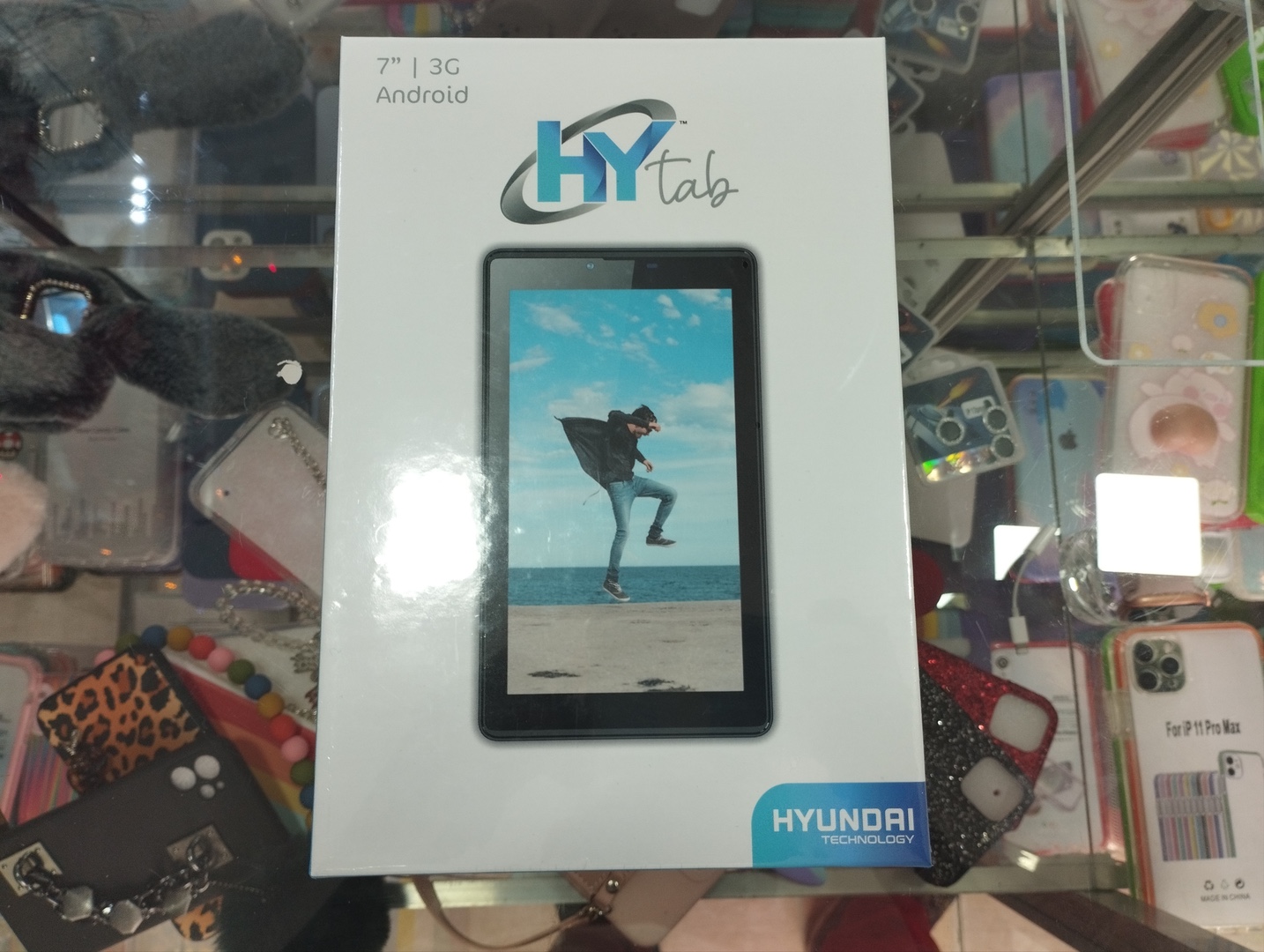 celulares y tabletas - TABLETA HYUNDAI 7 CON CHIP y COVER - TIENDA FISICA