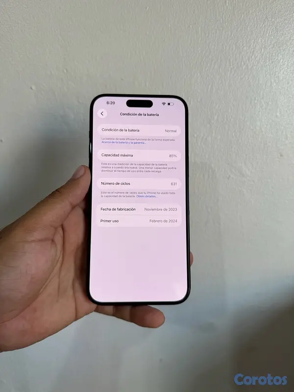 celulares y tabletas - IPHONE 15 PRO MAX 256GB FACTORY 8