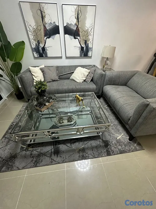 muebles y colchones - Se vende juego de sala, de oportunidad  3