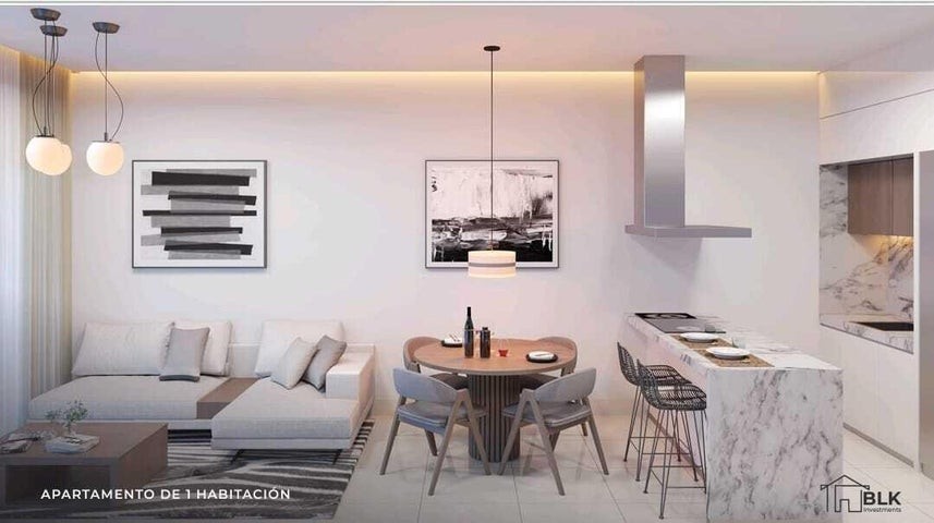 apartamentos - Proyecto en venta Punta Cana #23-2192 dos dormitorios. 2 baños, 3 parqueos.
 0