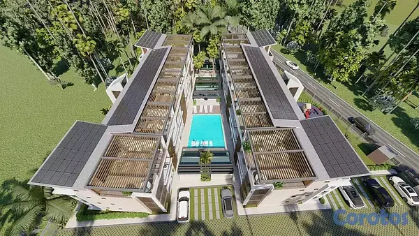 apartamentos - Las Terrenas - Samaná, Apartamento de 1 habitación con Línea blanca 4