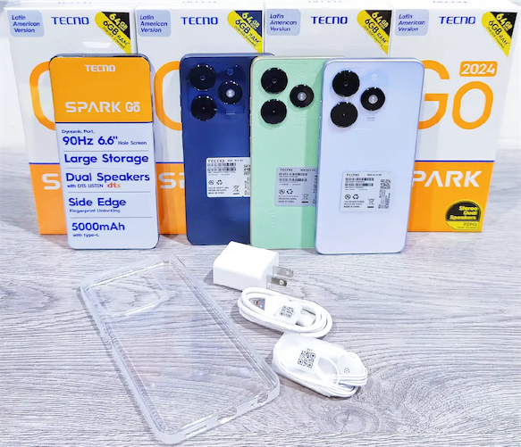 celulares y tabletas - TECNO SPARK GO 2024 128GB  0