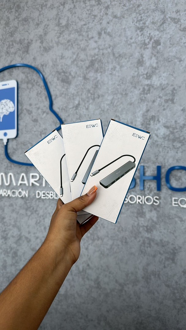accesorios para electronica - Adaptadores usb-c para macbook (somos tienda) 0