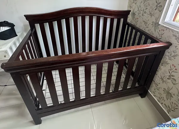 muebles - Cuna cama para bebé y niño hasta 5 años  3