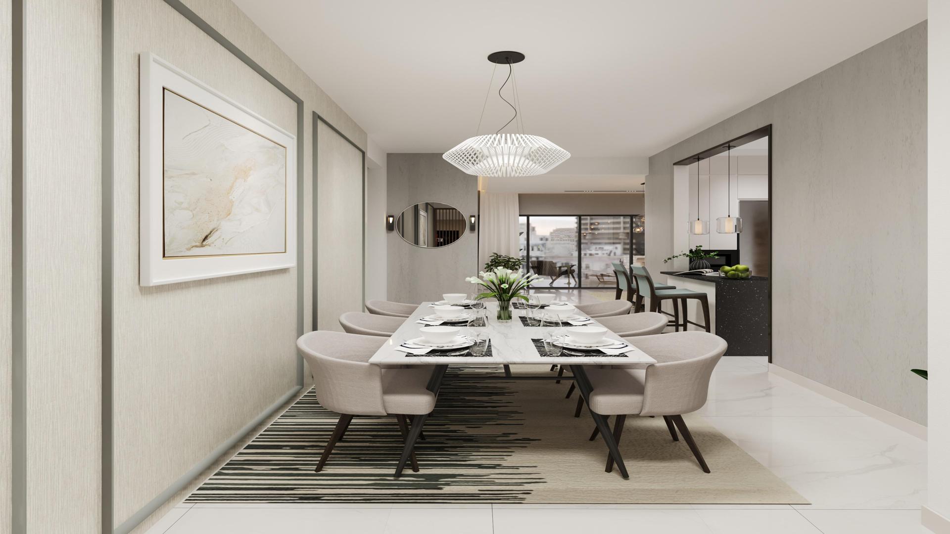 apartamentos - PROYECTO DE APARTAMENTOS DE 1 Y 3 HABITACIONES EN LOS CACICAZGOS 4